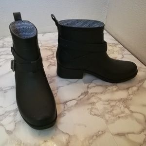 Lucky brand booties Rain boots